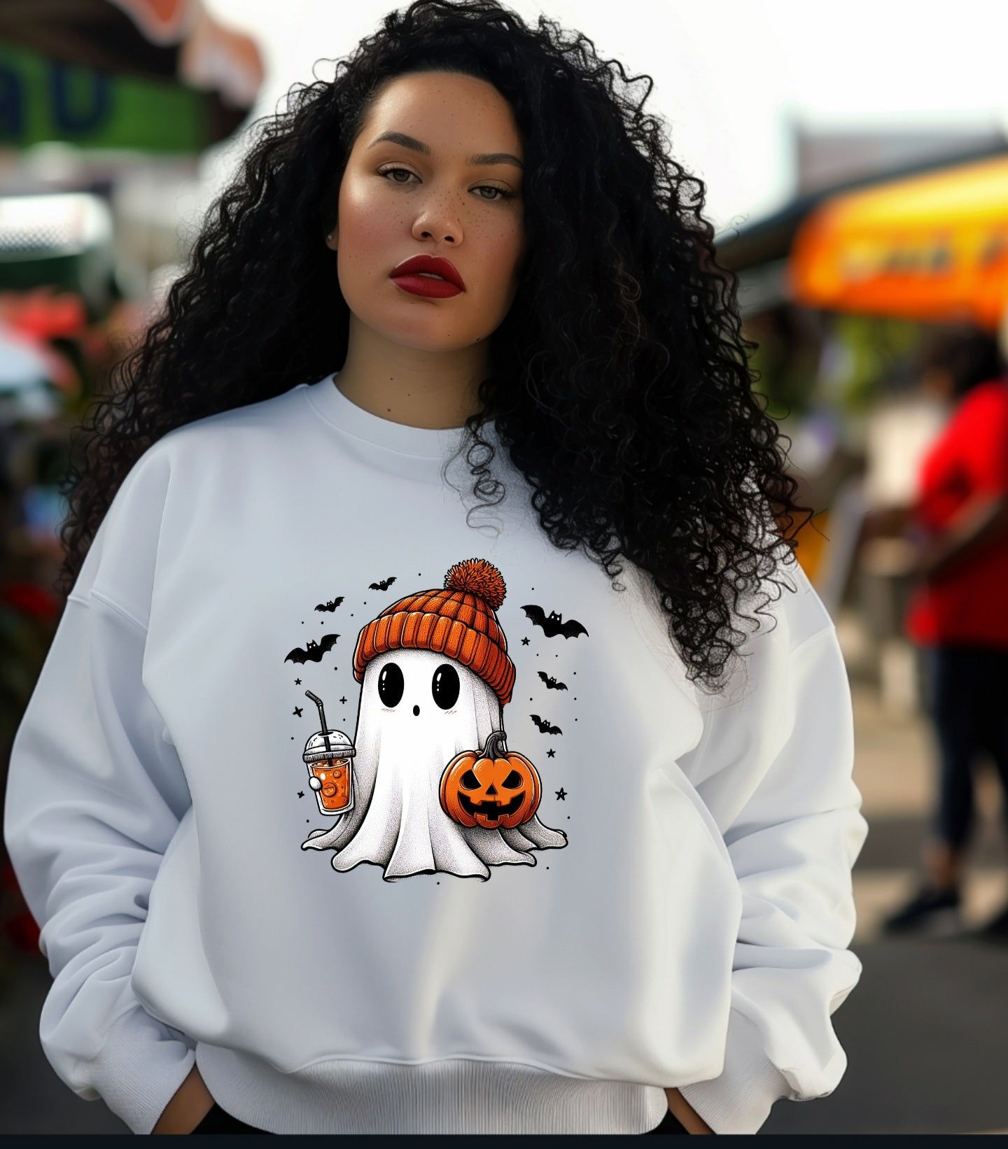 Ghost Crewneck Gildan Sweatshirt