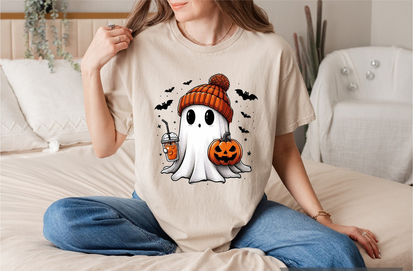 Ghost Crewneck Gildan Sweatshirt