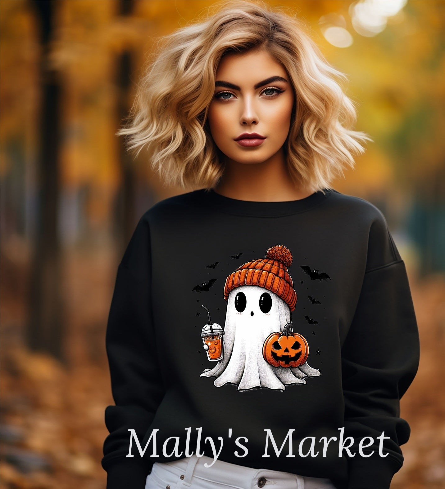 Ghost Crewneck Gildan Sweatshirt