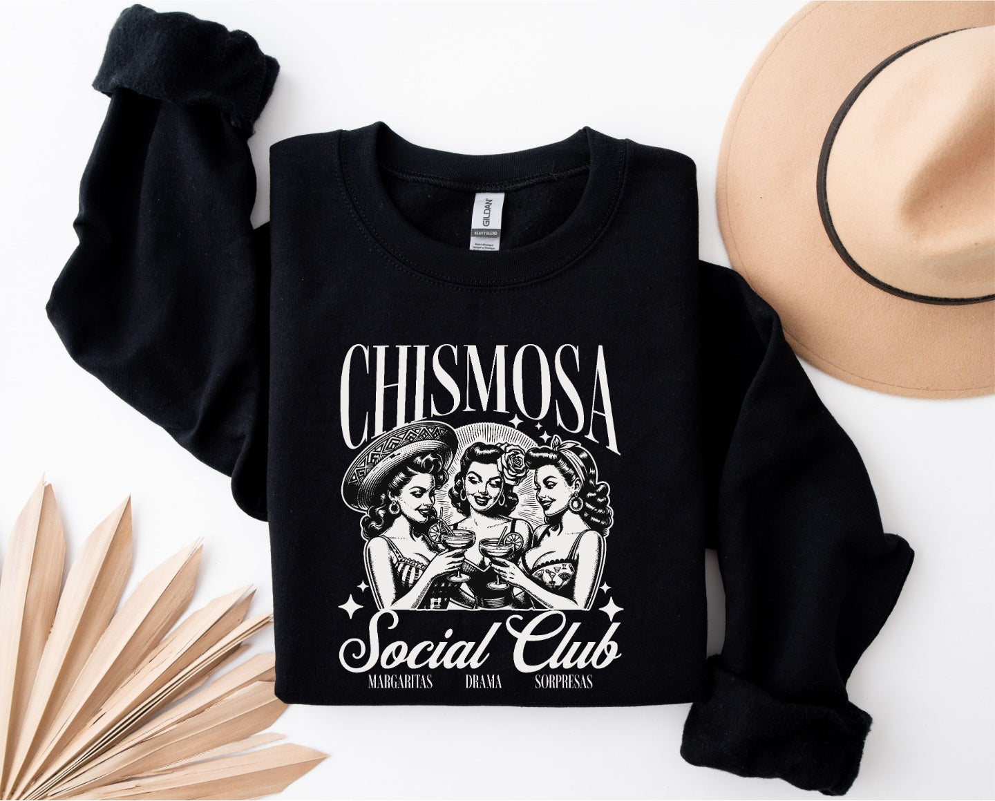 Chingona Crewneck Gildan Sweatshirt