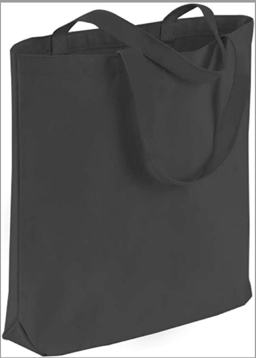 Always & Forever Ghost Black Tote Bag
