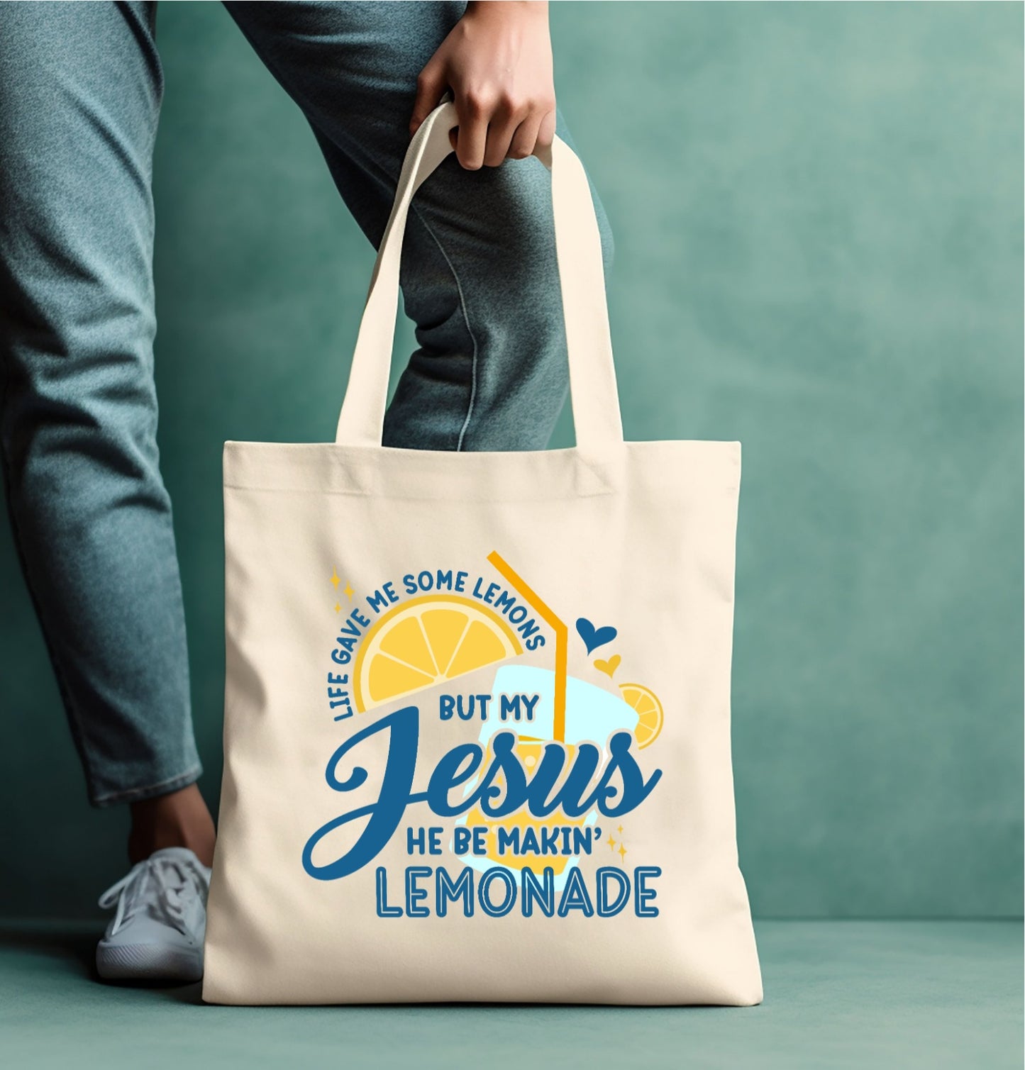 Jesus he be makin' lemonade Tote