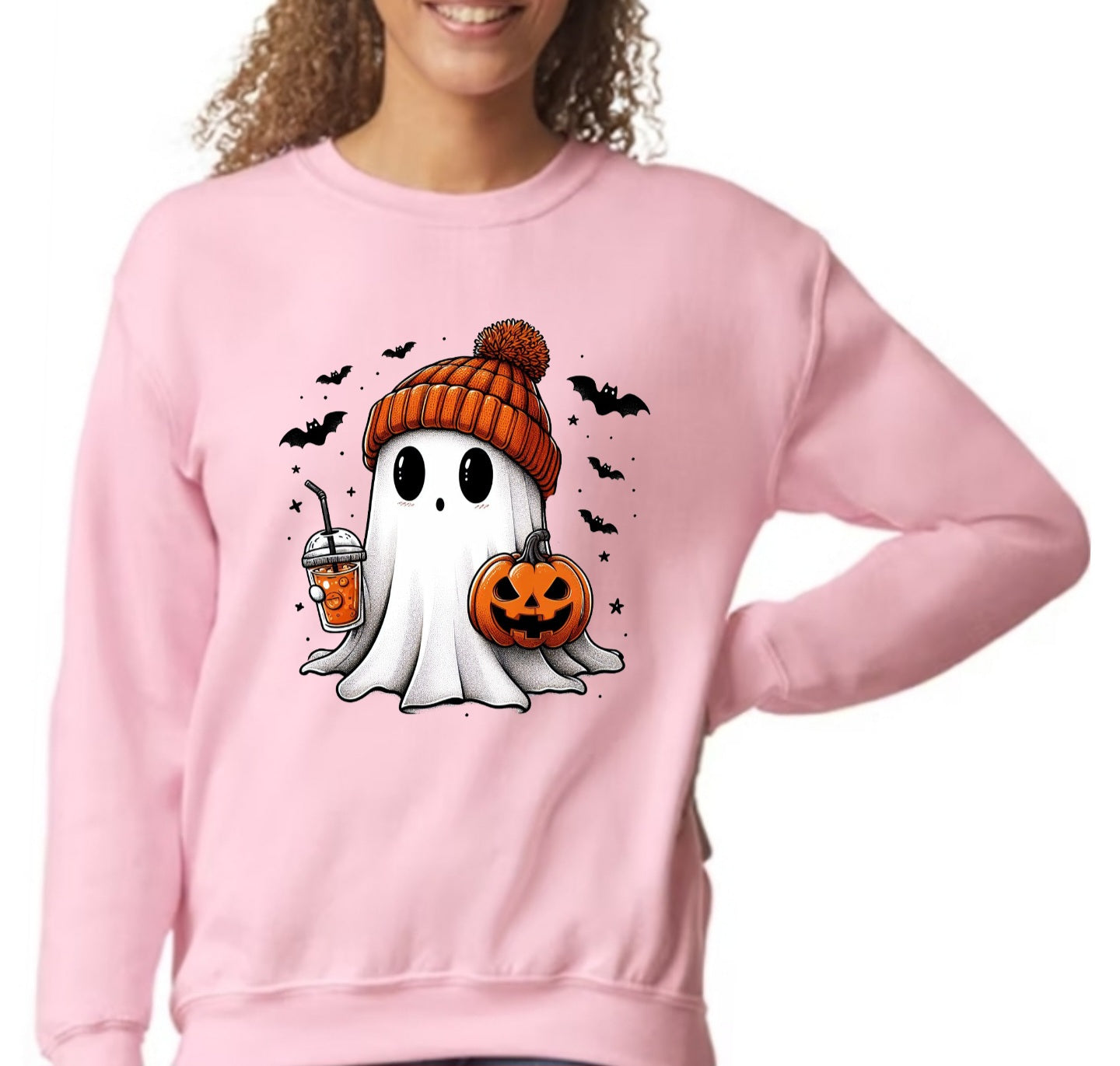 Ghost Crewneck Gildan Sweatshirt