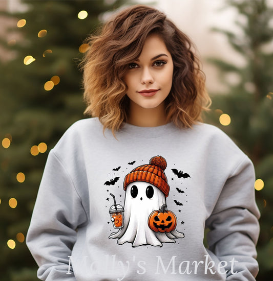 Ghost Crewneck Gildan Sweatshirt