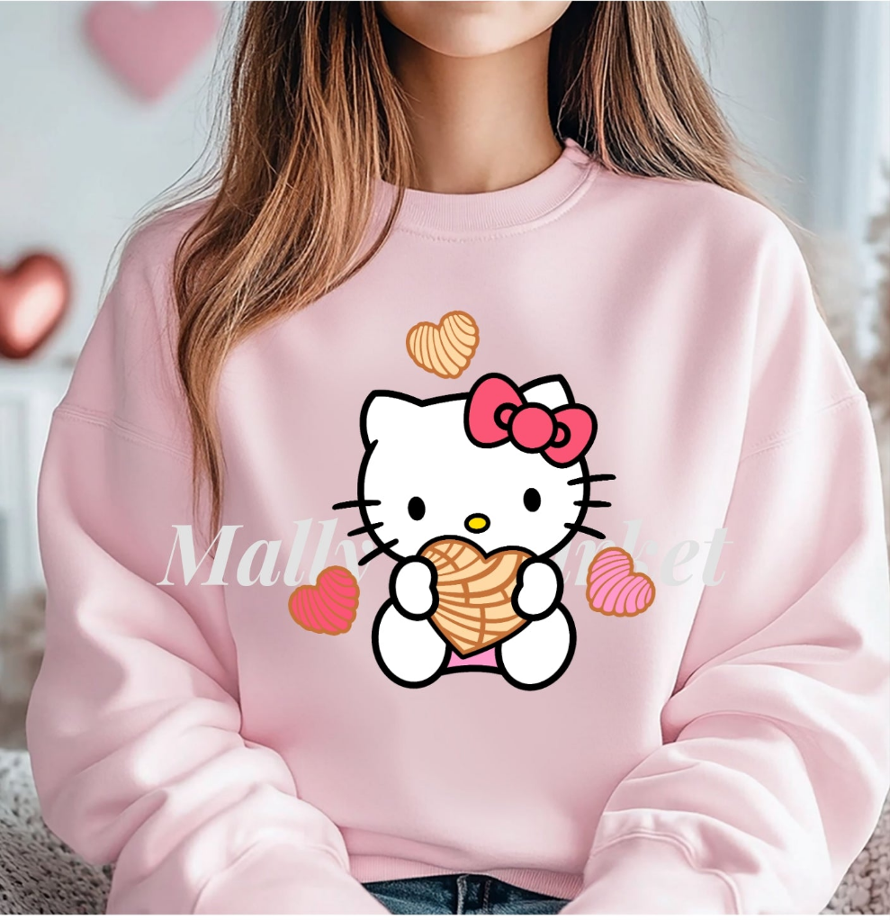 Pink HK Crewneck Gildan Sweatshirt