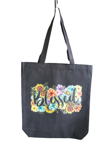 Blessed Flowers Tote