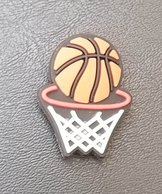 Croc Charm Basketball