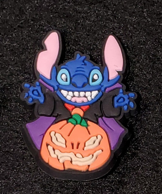 Croc Charm Blue guy Pumpkin Charm