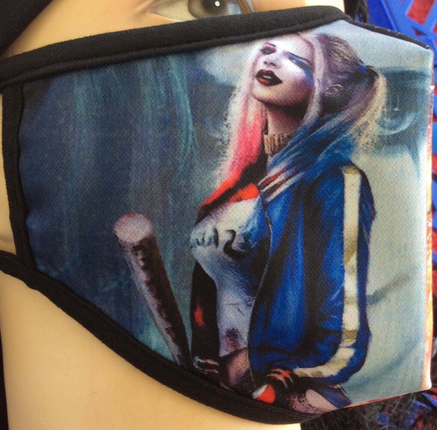 Mask Harley Quinn Adult Face Mask