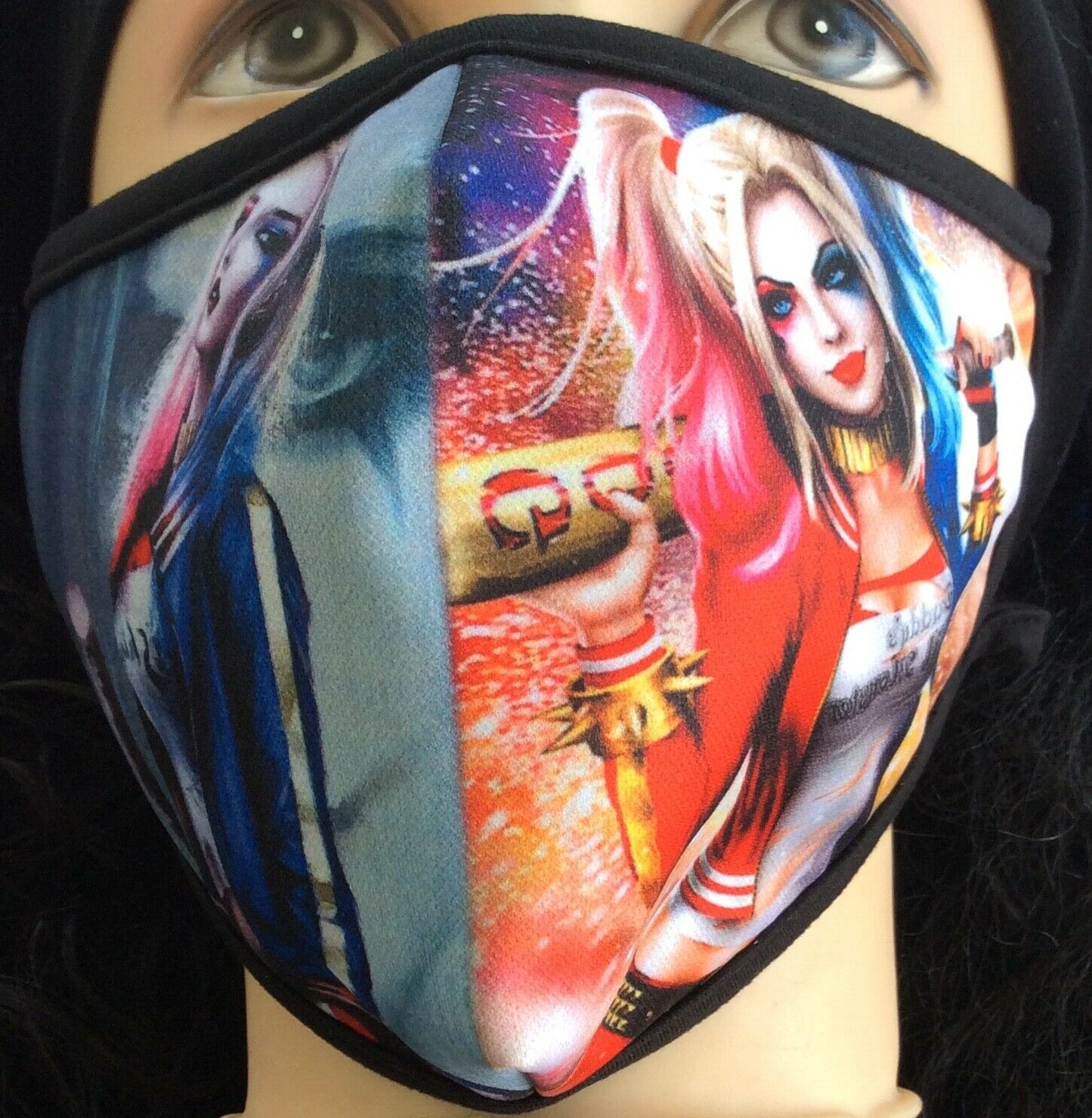 Mask Harley Quinn Adult Face Mask