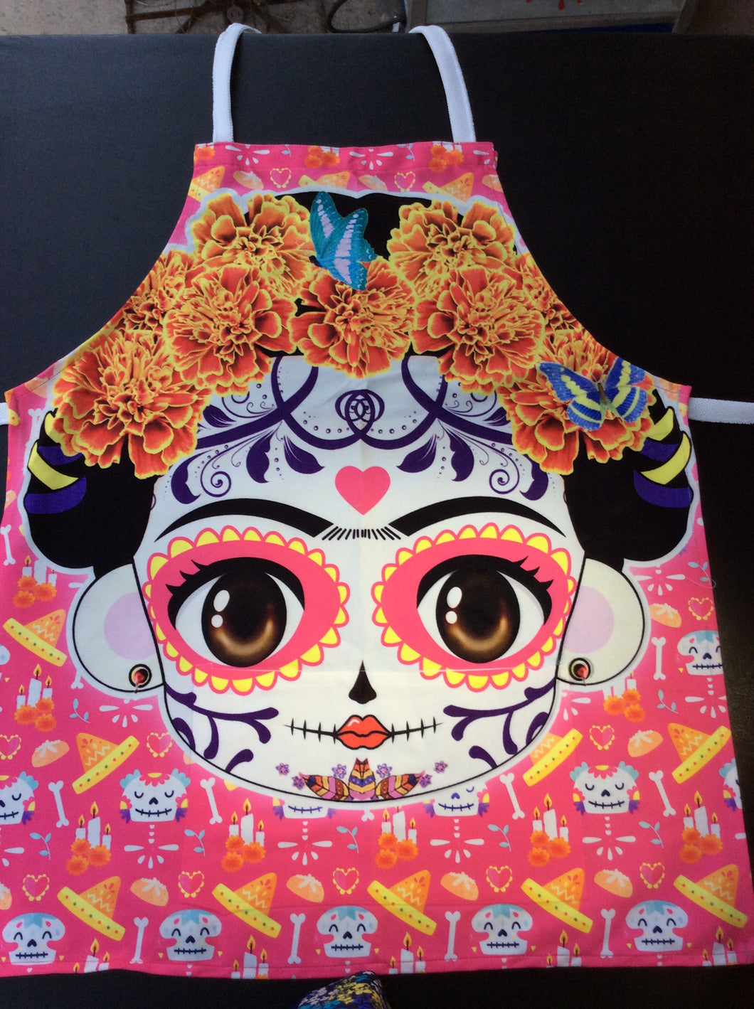 Apron Cute Catrina Frida Apron