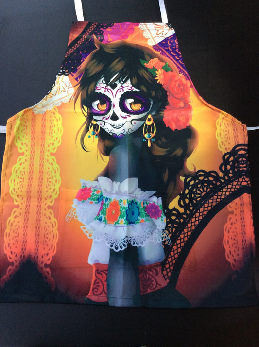 Apron Cute Catrina Apron