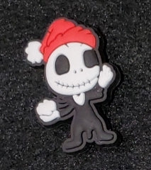 Croc Charm Jack Christmas hat Charm