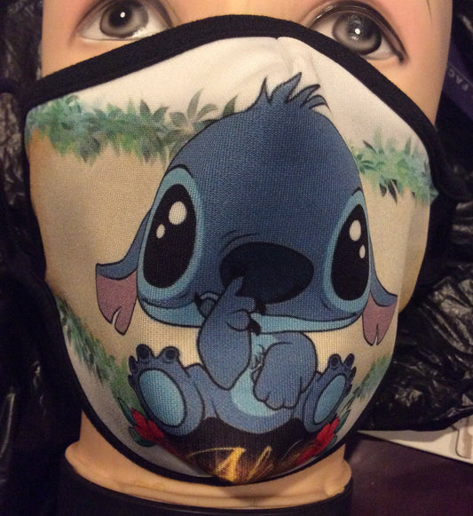 Stitch Droopy Eared Adult Unisex Face Mask