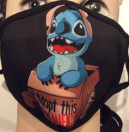 Adopt this Alien Stitch Adult Face Mask