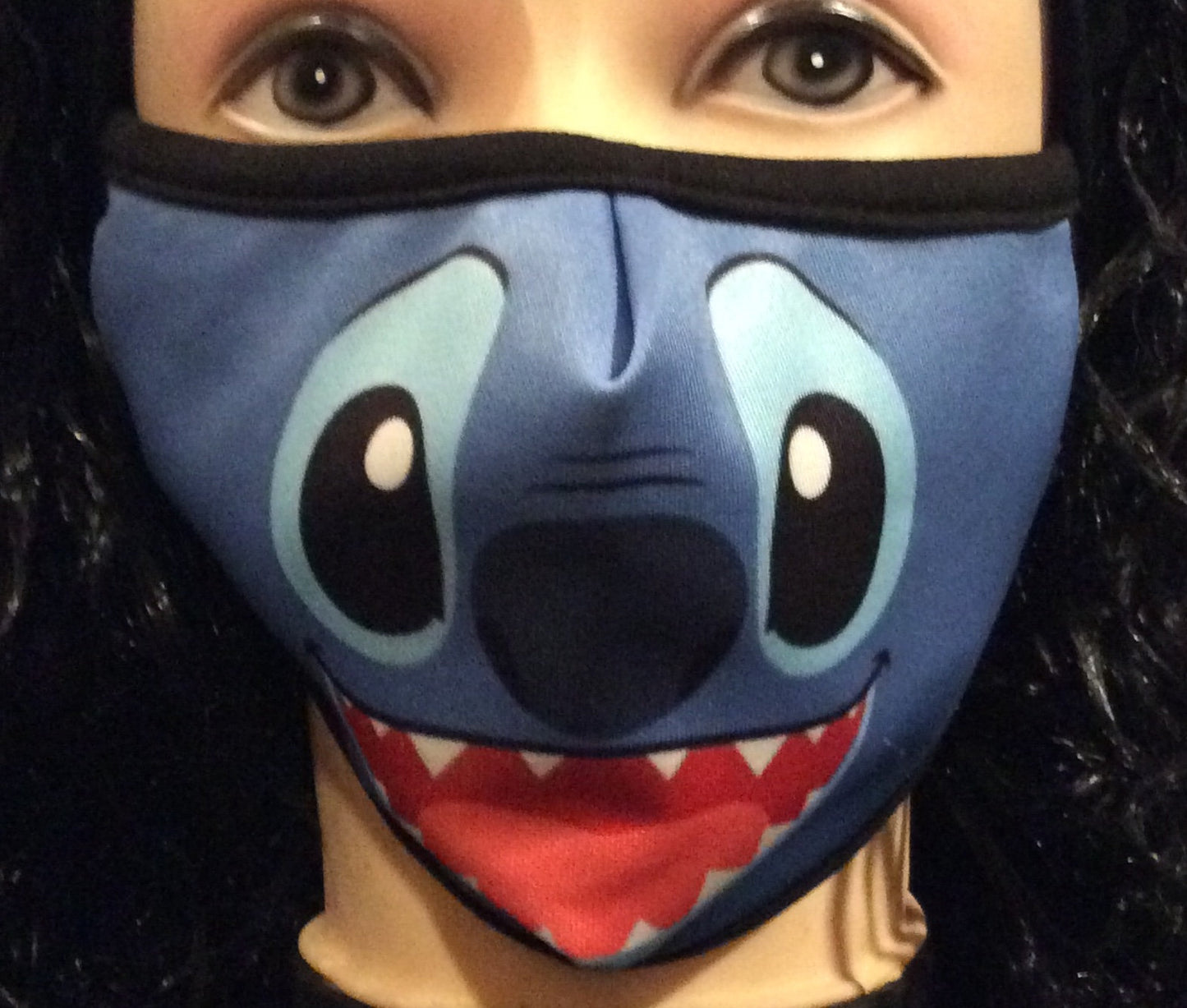 Stitch Blue Adult Face Mask