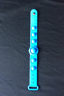 Blue Bubble Pop It Fidget Wristband