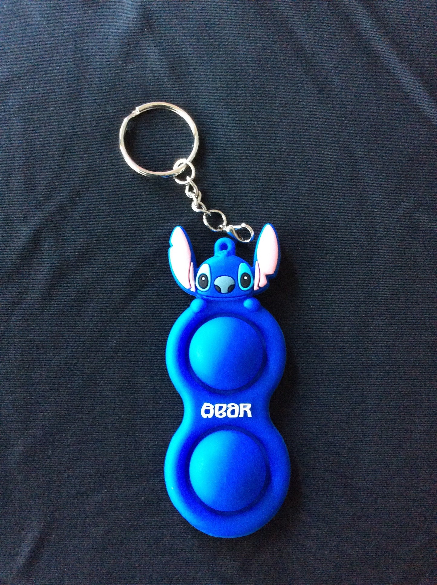 Stitch Simple Dimple Fidget Keychain