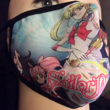 Load image into Gallery viewer, Mask Sailor Moon Adult Face Mask
