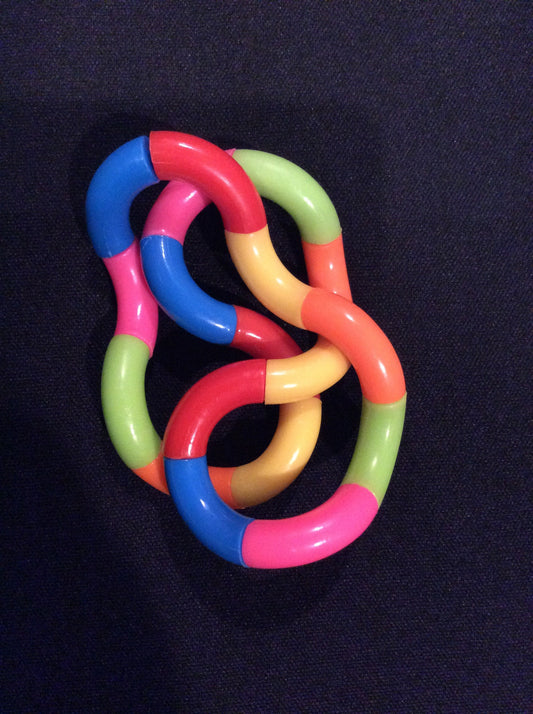 Tangle Fidget Pink, Orange, Yellow, Blue, Red and Lime Green